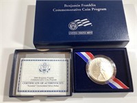 2006 Ben Franklin Silver Commemorative Dollar