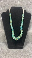 Genuine Turquoise Necklace 62.22 Grams