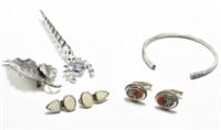 Lot: Silver Jewelry, Designer Jewelry, etc.