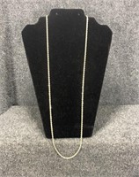 Sterling Silver Necklace 21.79 Grams