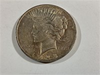 1923 P Peace Silver Dollar,VF