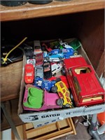 Box of matchbox cars