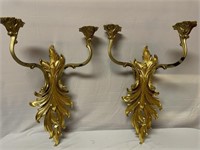 Wall candle Sconces Plastic