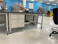 ICI Scientific Tables on Wheels w/Drawers