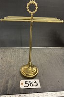 Brass Necklace Jewelry Stand