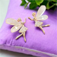 Angel Fairy - Elf -Tinkerbell Earrings