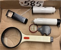 Magnifying glass, Shoe Shine Brush and More