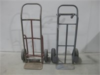 Two Hand Trucks Tallest 45"