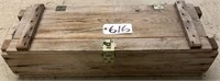 1980 Military Ammo Wood Crate