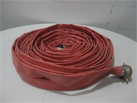 Red Fire Hose 2" Wide W/ Adapters