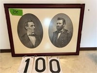 Picture of Lincoln & Grant 19” X 14”