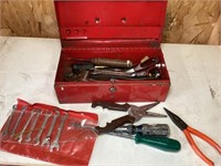 Small toolbox, and tools