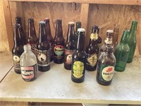 Root beer bottles