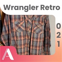 Like new Wrangler Retro 3XL Premium Western Shirt