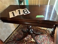 Game table Mahogany 30” X 30”