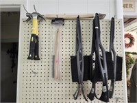 Lot of Hammers and Grill Utensils