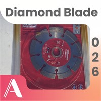Milwaukee 4 1/2”  Diamond Premium Saw Blade