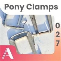 3-Pony 237 made in USA C-Clamps