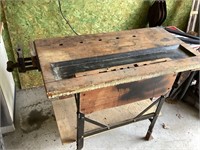 Antique workbench