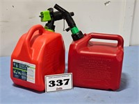 2 - 2 gallon gas cans