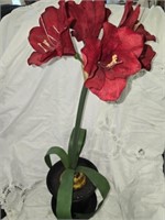 Large Decorative Faux Flower Plant