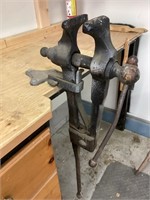 Antique blacksmith vice