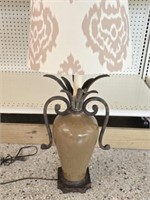 Decorative Brown Ceramic Base Lamp