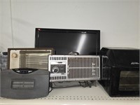 Shelf Lot of TV Air Fryer Heaters & More