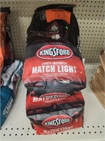 3 bags of Kingsford charcoal
