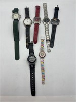 Lot of 7 Watches Untested