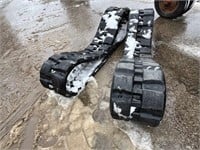 Rubber tracks for skid loader, new