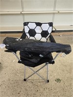 Lot of 2 soccer folding chairs