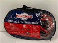 Motomaster booster cables. 16 ft. Unused