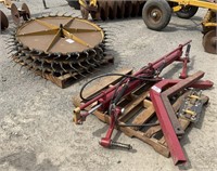 DARF 3-Wheel Wheel Rake Attachment