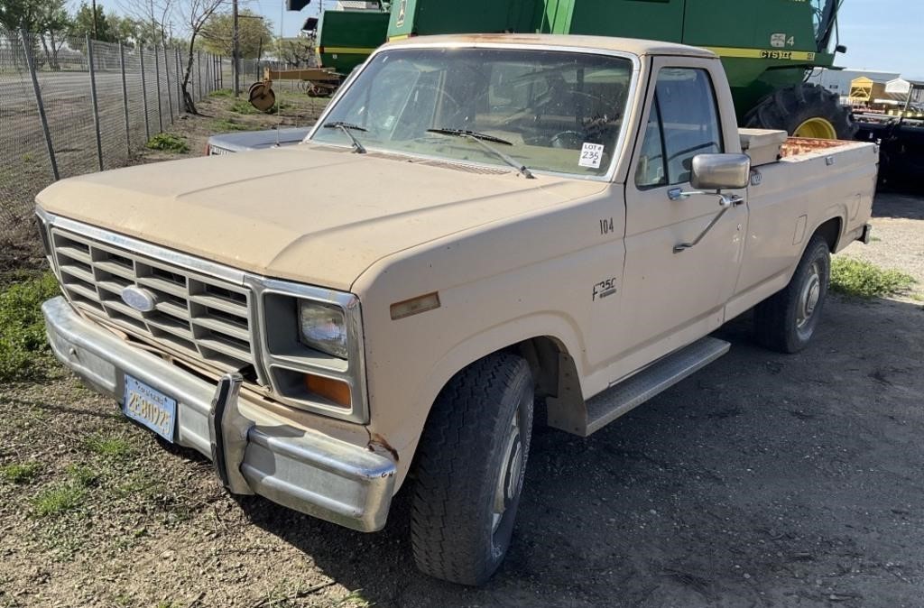 (DMV) 1983 FORD F-350 Pick-Up, Diesel