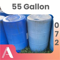 2- 55 gallon drum’s