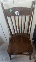 1 vintage wooden seat