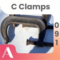 3- Armstrong 78-404 Machinst/ Welders C-Clamps