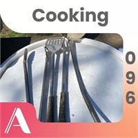 Large Stainless Steel Ladle and BBQ Set