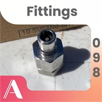 Box of 10 New Snap-Tite Hydraulic Fittings