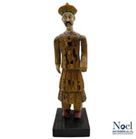 VTG Wooden Oriental Figurine w/ Moving Arms