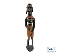 Wooden African Tribal Fertility Statue