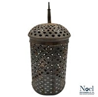 Middle Eastern Brass Lanterns Candle Cover