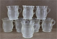 8 Vintage Plastic Koolaid Man Cups