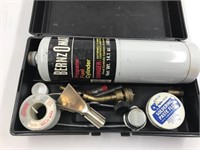 PROPANE TORCH WITH CASE - NO SHIPPING