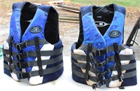 Joes Water Sport Life Jackets Large set of 2