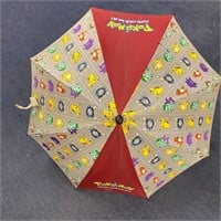 Vintage Pokemon Pikachu Youth (Small) Umbrella