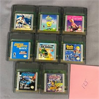 Nintendo Gameboy Color Lot of 8 Game Carts