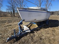 Roadrunner Steel Sailboat Trailer w/ FREE Sailboat