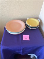 Fiesta ware plates #198